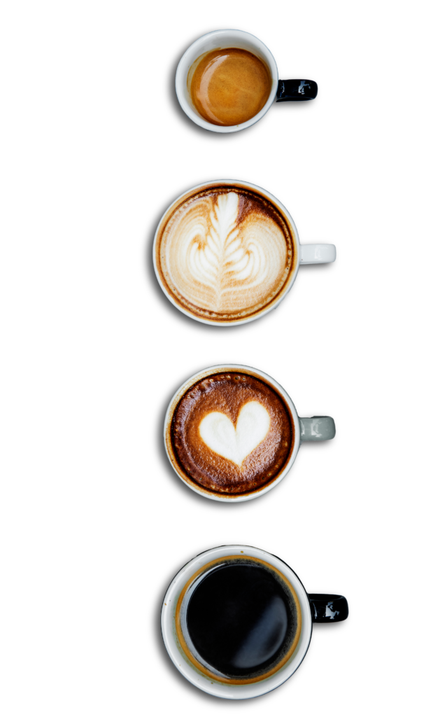varie tipologie di caffè